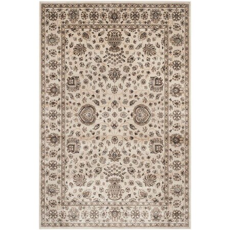 Safavieh Persian Garden Small Rectangle Area Rug, Ivory and Ivory - 4 x 5 ft. 7 in. PEG610C-4